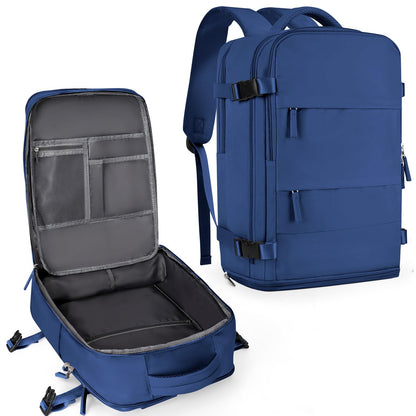 Coowoz Waterproof Travel Backpack, Peacock Blue
