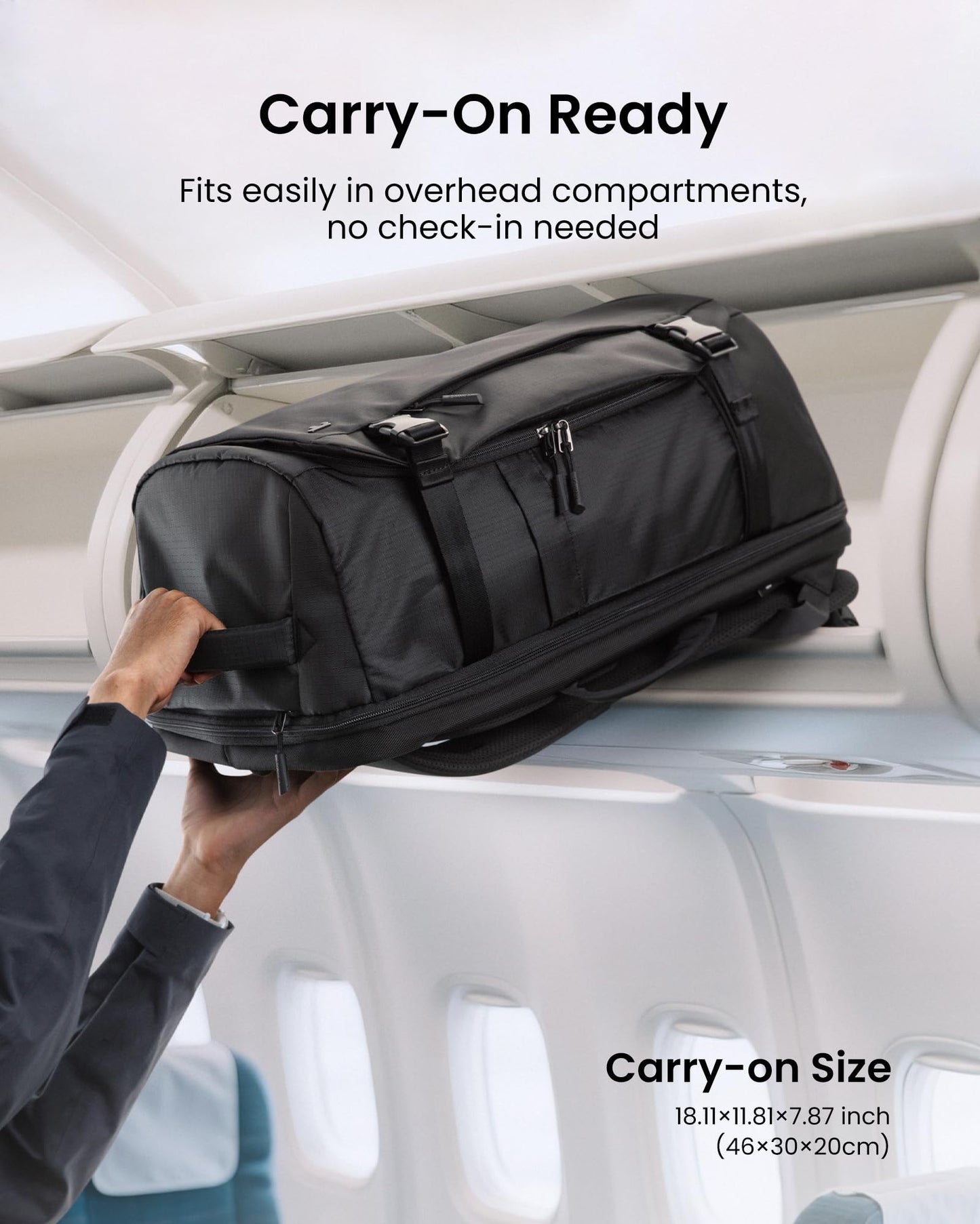 tomtoc 40L Laptop Backpack