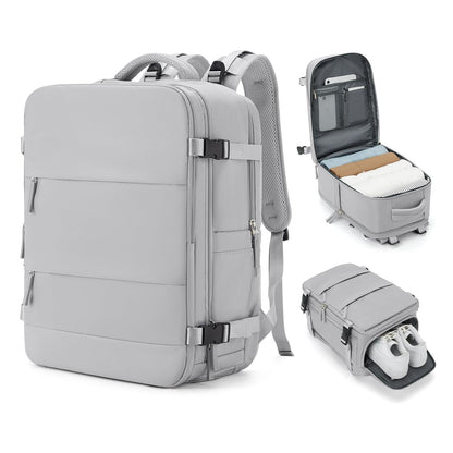 Coowoz Waterproof Travel Backpack, Peacock Blue