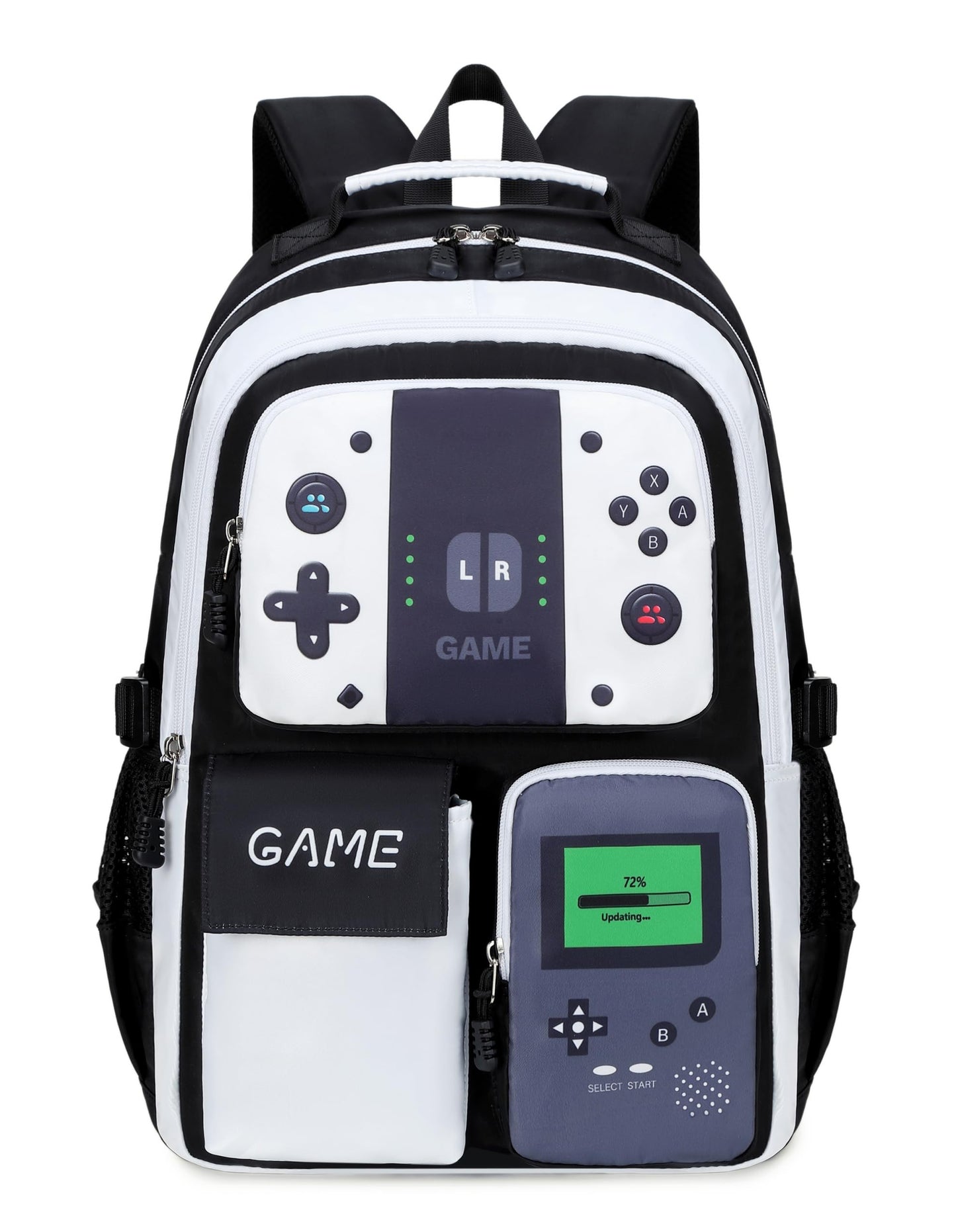 Luminous Boys Backpack – Large Capacity, Blue