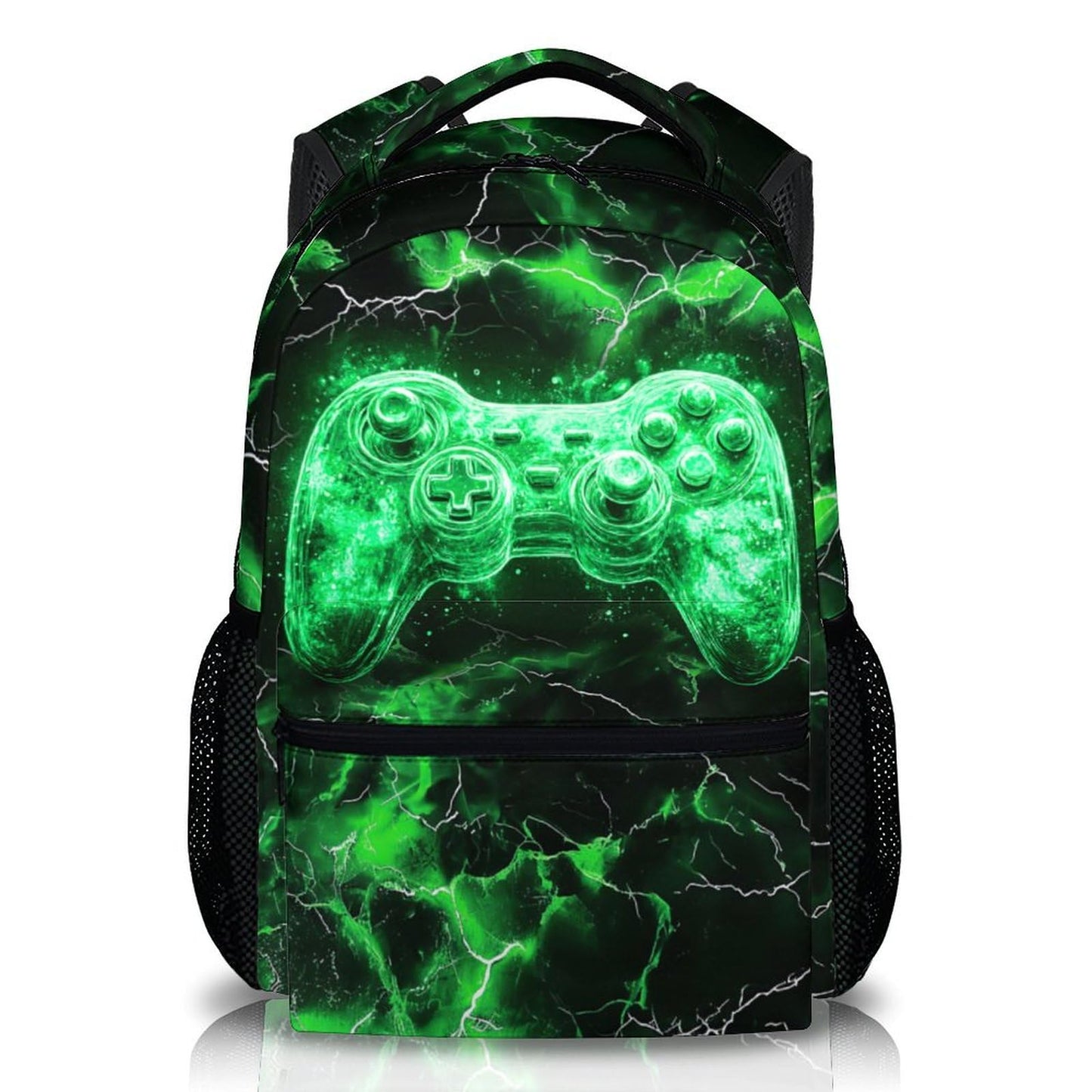 17" Kids Gamer Backpack – Green