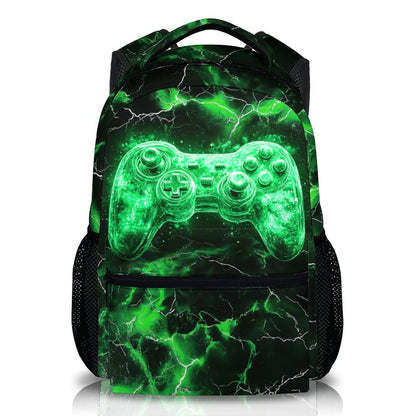 17" Kids Gamer Backpack – Green