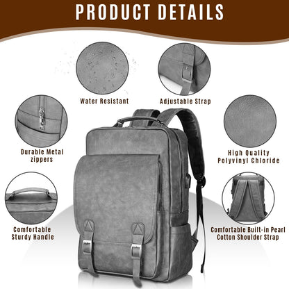 15.6" Waterproof Laptop Backpack with USB