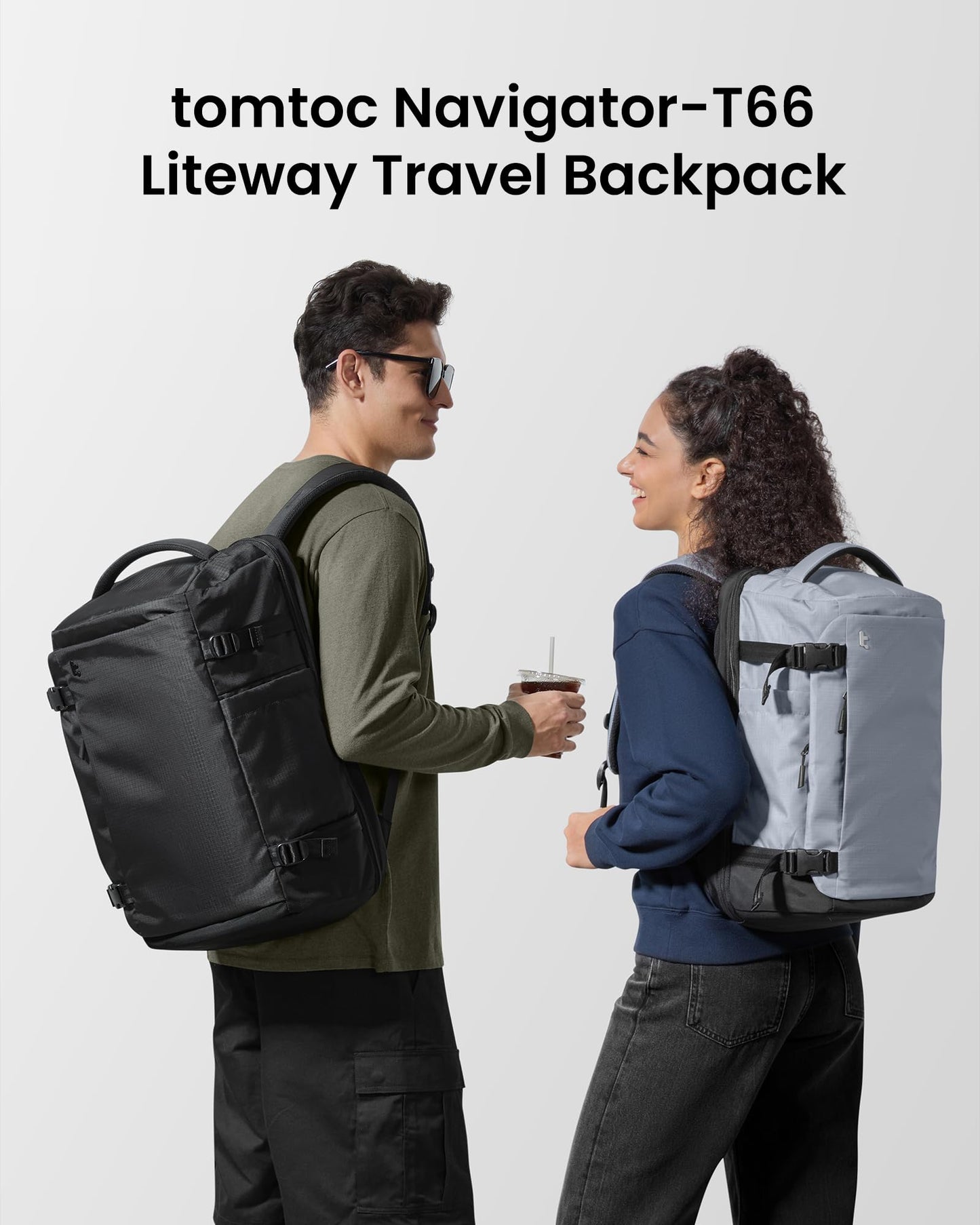 tomtoc 40L Laptop Backpack