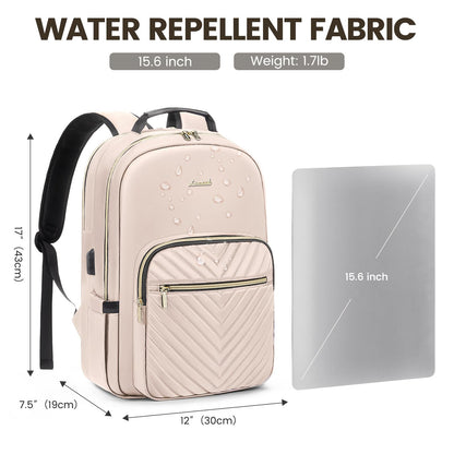LOVEVOOK 17.3" Laptop Backpack for Women