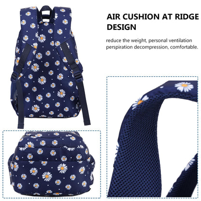 Goldwheat Daisy Backpack Set, 3pcs