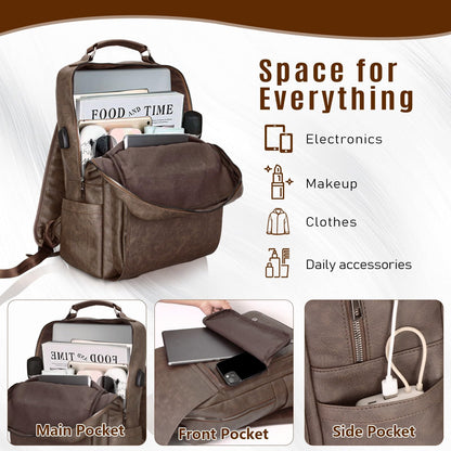 15.6" Waterproof Laptop Backpack with USB