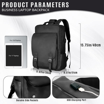 15.6" Waterproof Laptop Backpack with USB