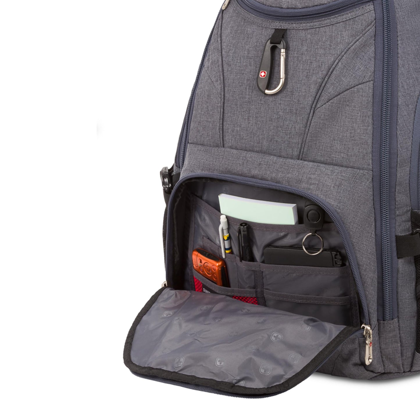 SwissGear 1900 ScanSmart TSA Laptop Backpack, 17" Black