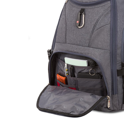 SwissGear 1900 ScanSmart TSA Laptop Backpack, 17" Black