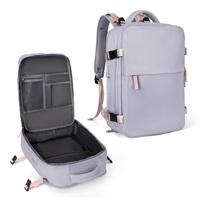 Coowoz Waterproof Travel Backpack, Peacock Blue