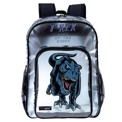 20-Pack 16" Clear Dinosaur Kids Backpacks
