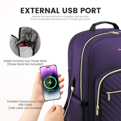 LOVEVOOK 17.3" Laptop Backpack for Women