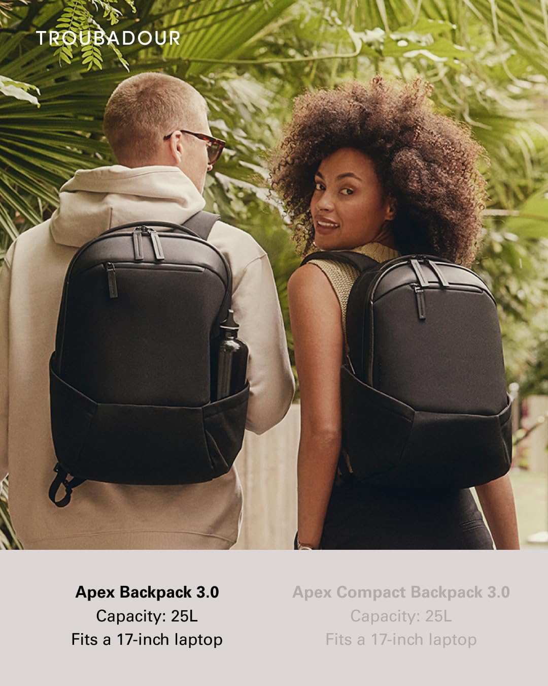 Troubadour Apex Backpack 3.0 - 25L Premium Laptop Backpack