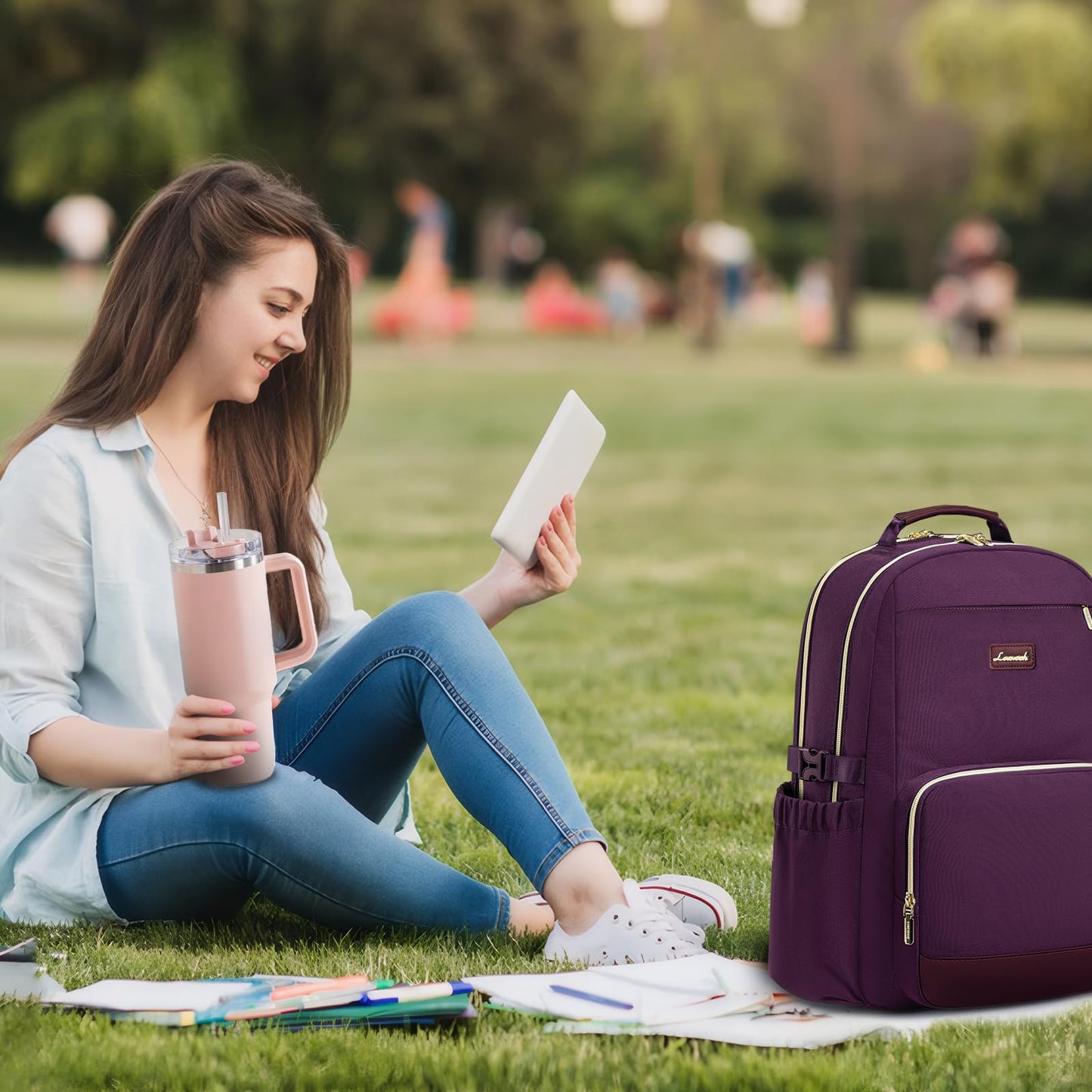LOVEVOOK Laptop Backpack for Women