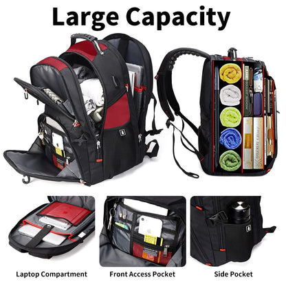 SHRRADOO 50L Laptop Backpack with USB
