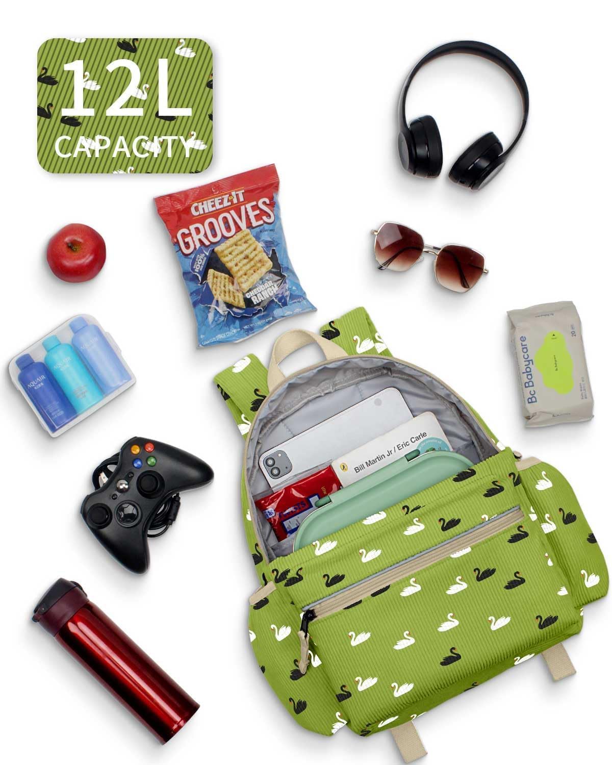 Corduroy Kids Backpack for Boys & Girls, 15"