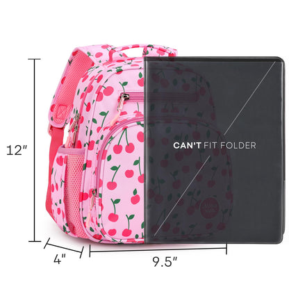 mibasies Girls Backpack 5-8: Lightweight Kids