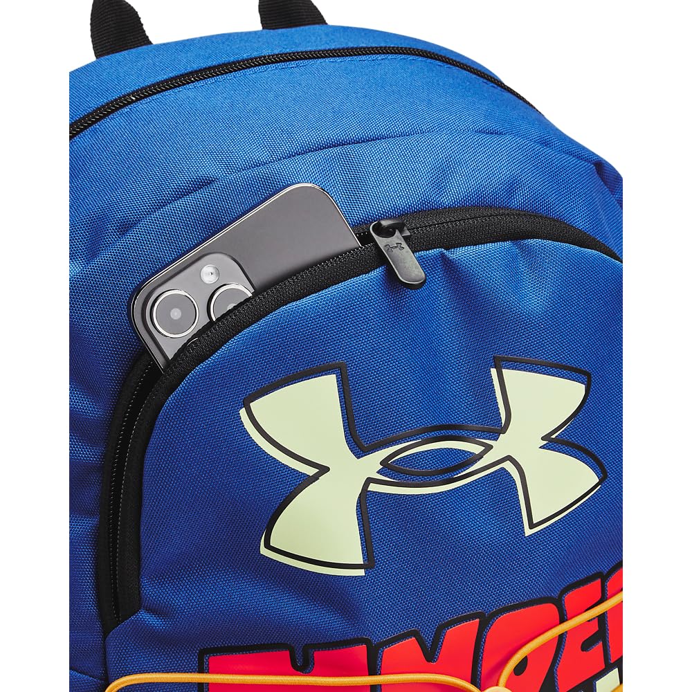 Under Armour Hustle Sport Backpack, Black/Silver