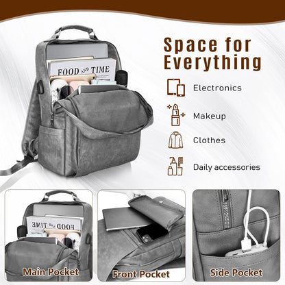 15.6" Waterproof Laptop Backpack with USB
