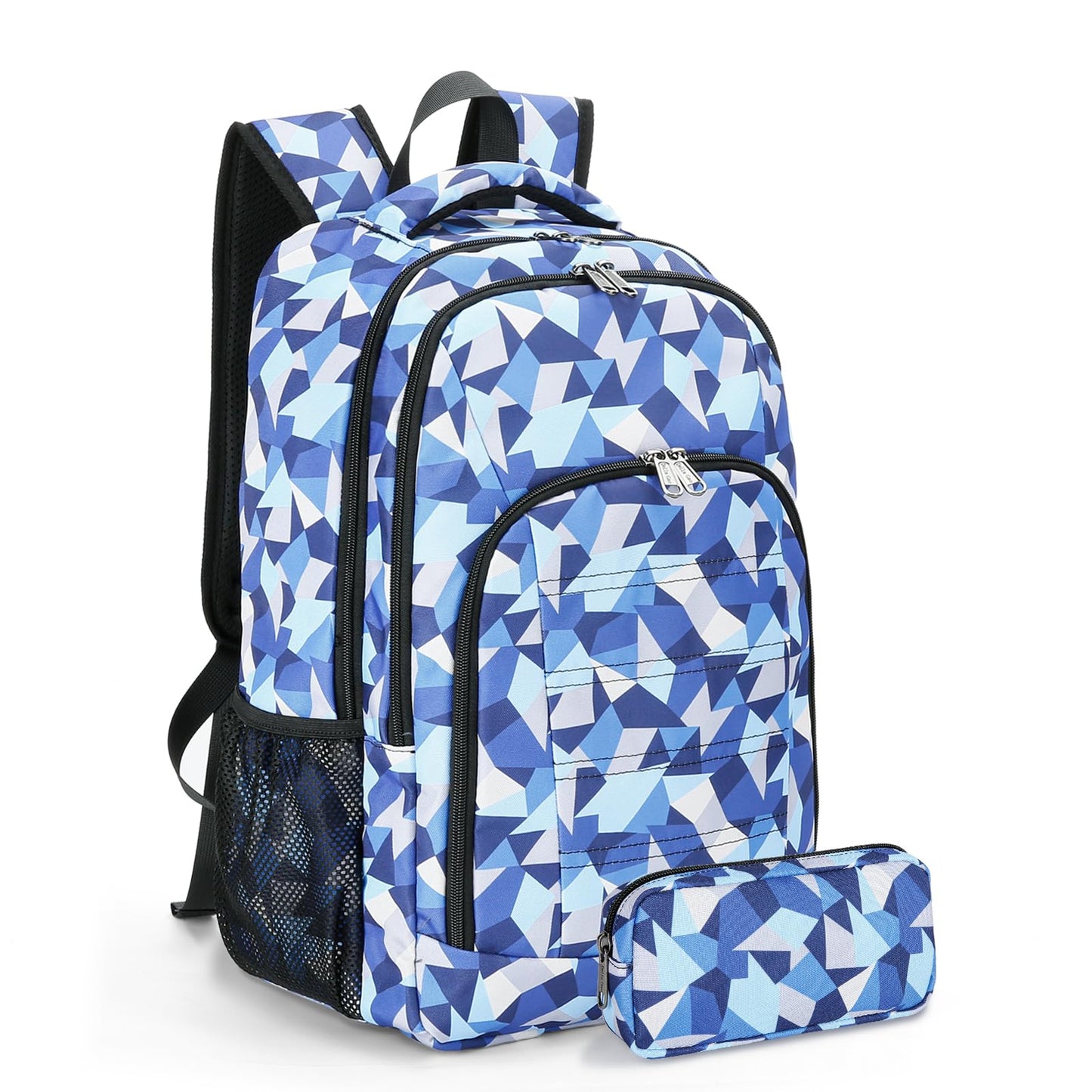 Travel Laptop Backpack, Black Backpack for Men and Women