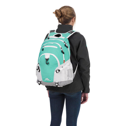 High Sierra Loop Backpack with Tablet Sleeve, Black