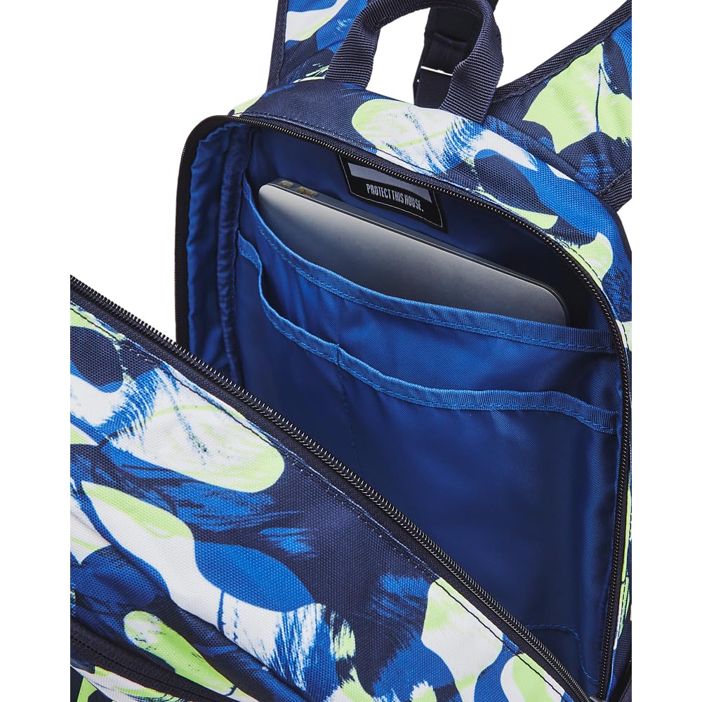 Under Armour Hustle Sport Backpack, Black/Silver