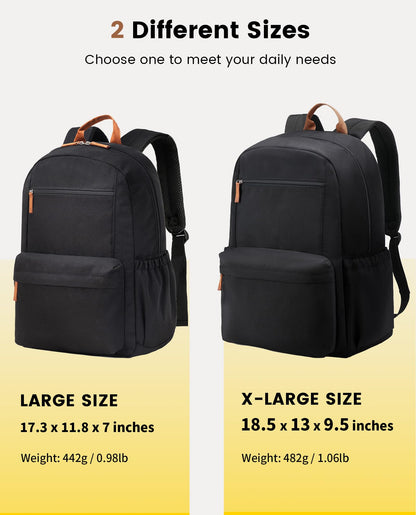 Vorspack Lightweight Backpack, Black