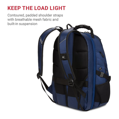 SwissGear 1900 ScanSmart TSA Laptop Backpack, 17" Black