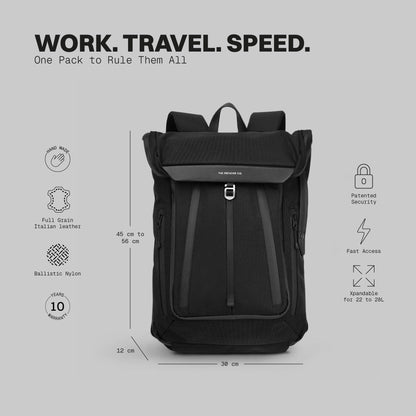 Frenchie Co. Laptop Backpack – Expandable