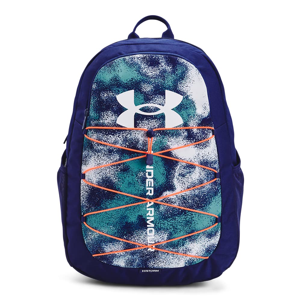 Under Armour Hustle Sport Backpack, Black/Silver