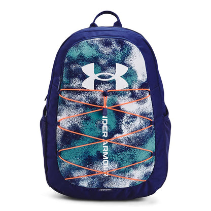 Under Armour Hustle Sport Backpack, Black/Silver