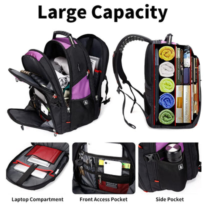 SHRRADOO 50L Laptop Backpack with USB