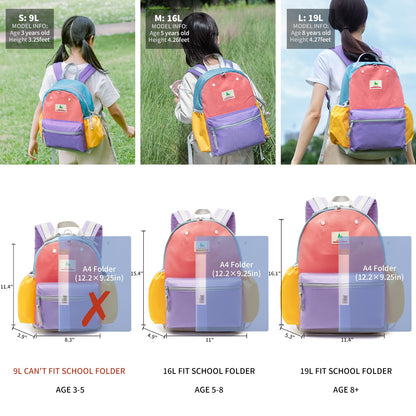 15 Inch Kids Backpack for School & Travel, Medium