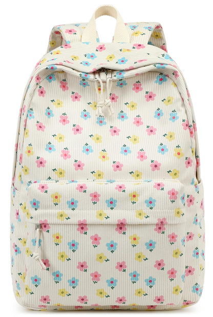 School Backpack for Teen Girls & Women, Corduroy