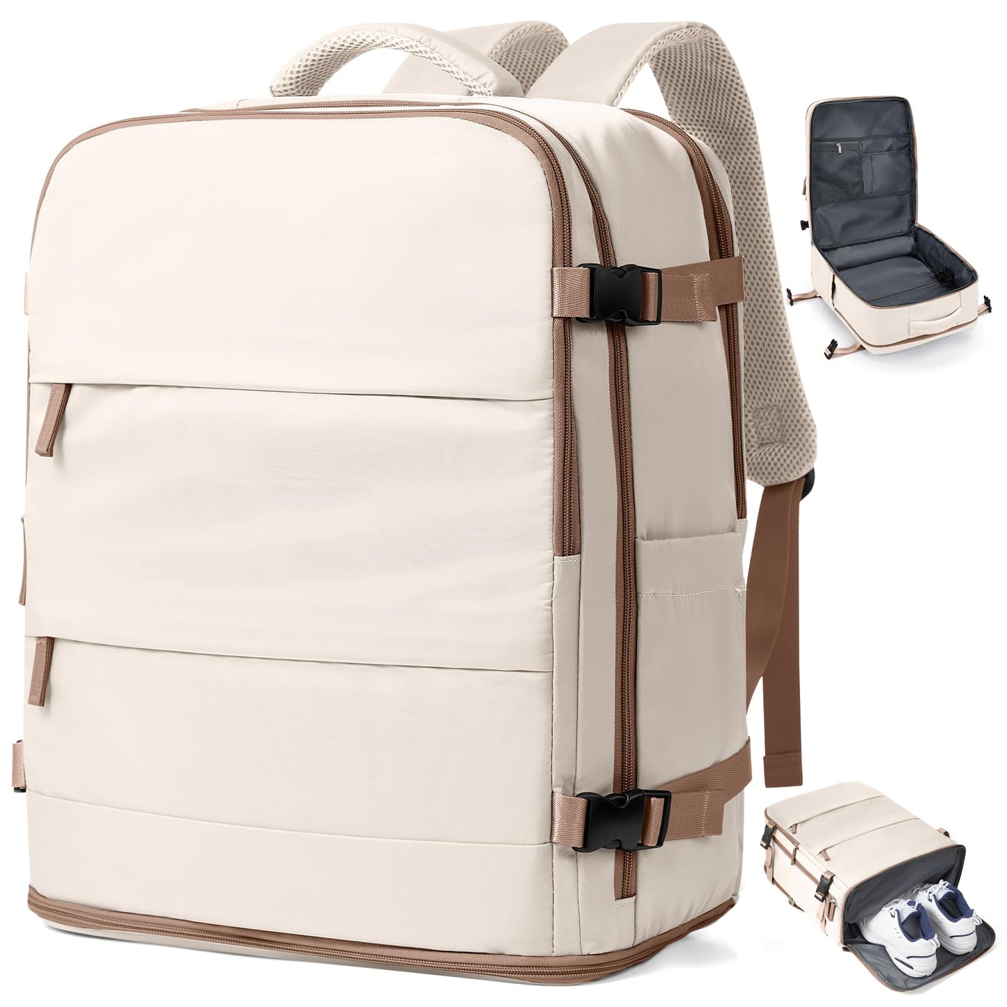 Coowoz Waterproof Travel Backpack, Peacock Blue