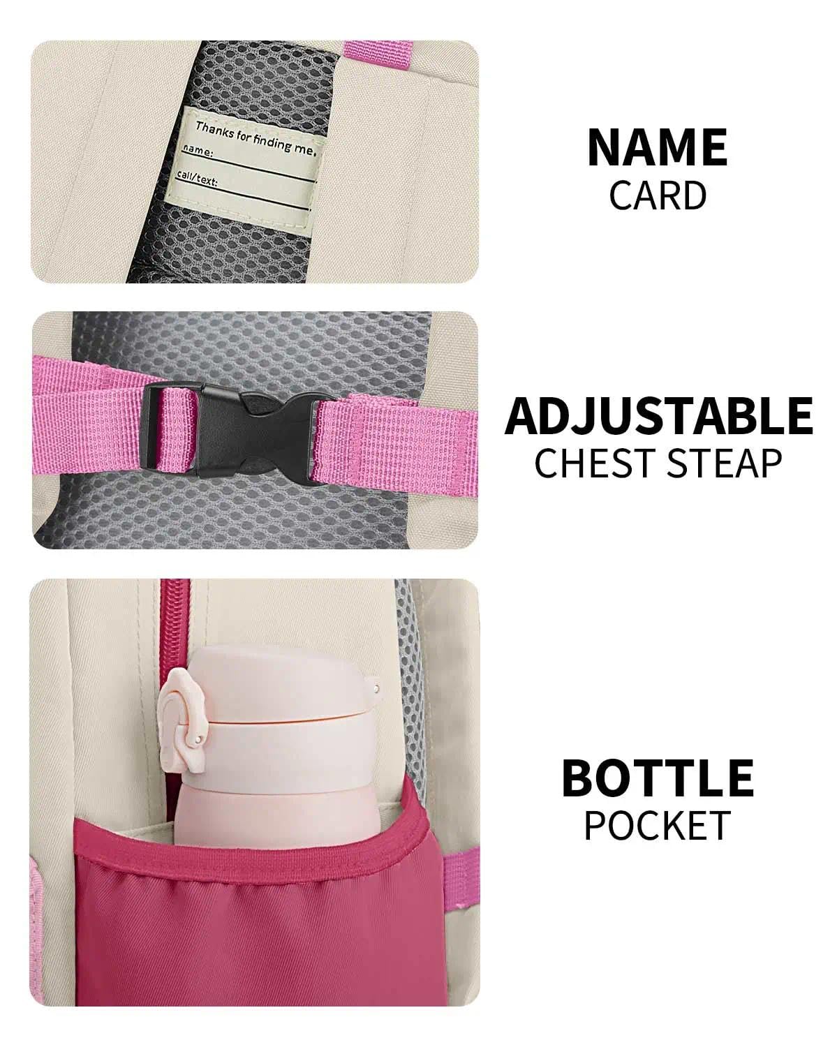Kids' Toddler Backpack for School, Ages 3-5