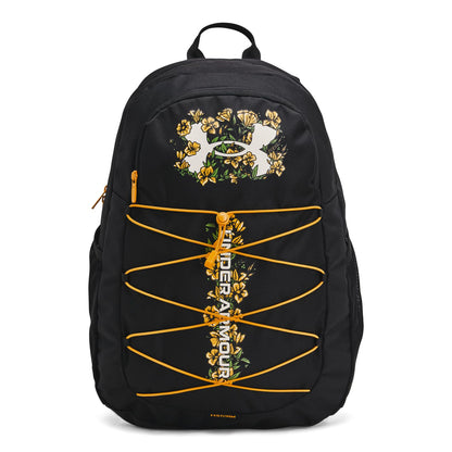 Under Armour Hustle Sport Backpack, Black/Silver