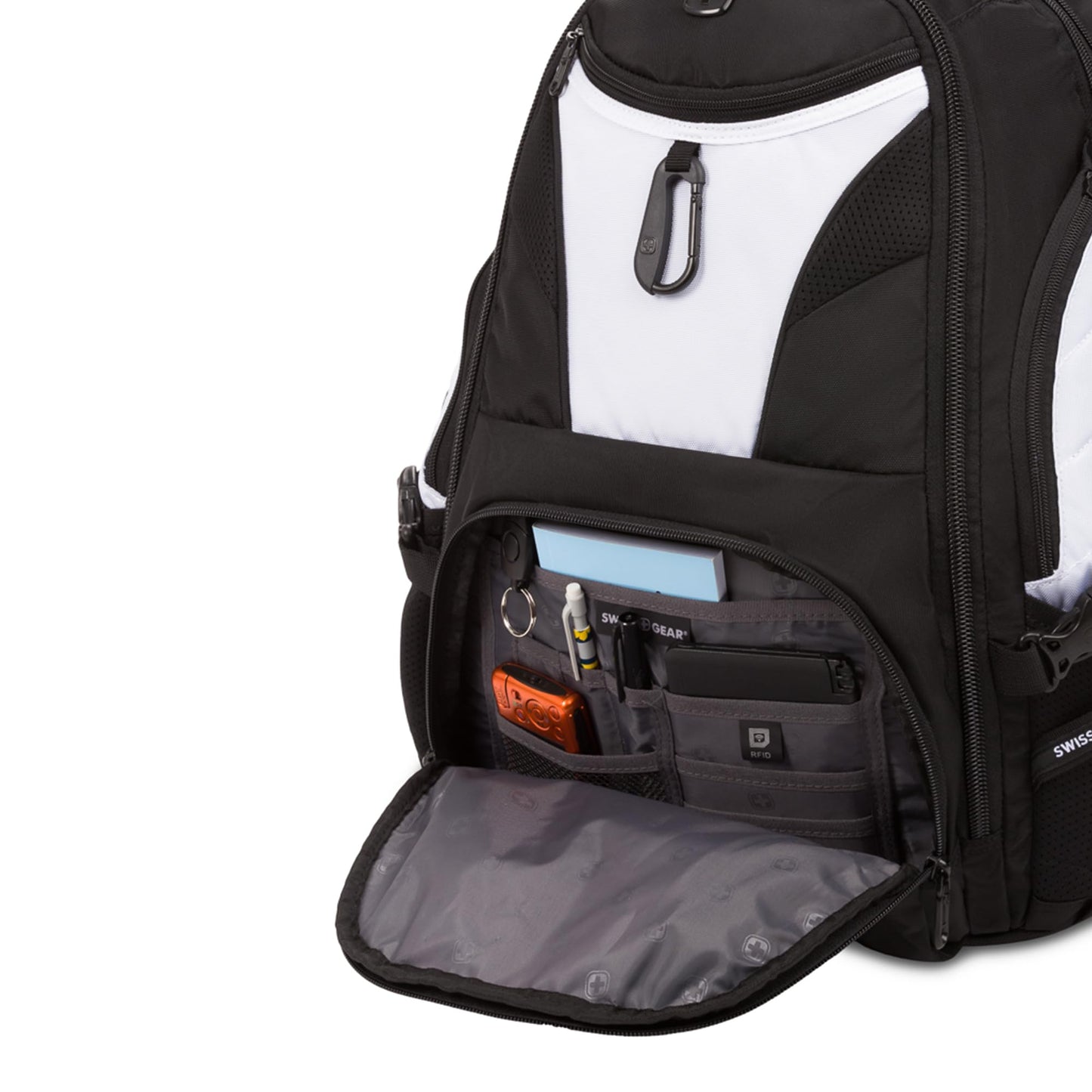 SwissGear 1900 ScanSmart TSA Laptop Backpack, 17" Black
