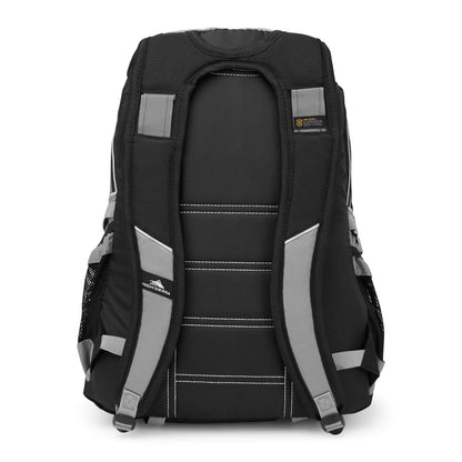 High Sierra Loop Backpack with Tablet Sleeve, Black