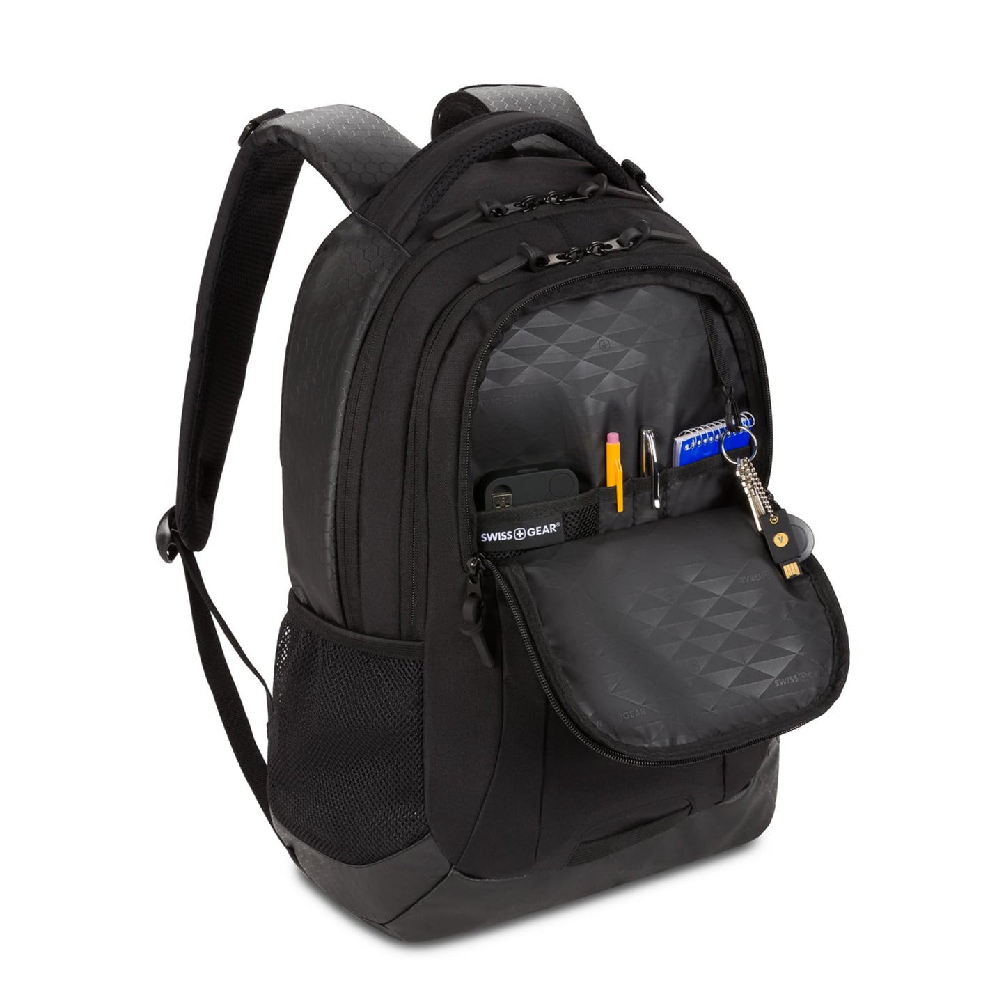 SwissGear Cecil 5505 Laptop Backpack, Pastel Brown/Black, 18-Inch