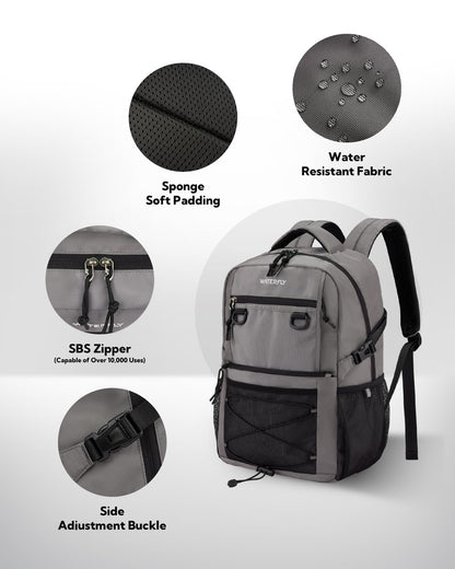 WATERFLY 22L Lightweight Travel & Hiking Backpack