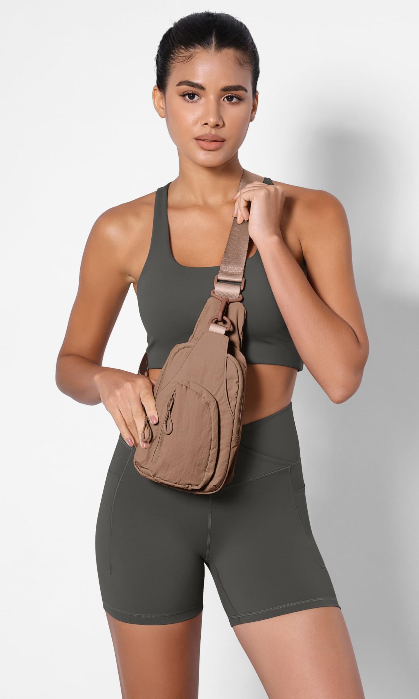 ODODOS Daily Sling Crossbody Bag, Lightweight