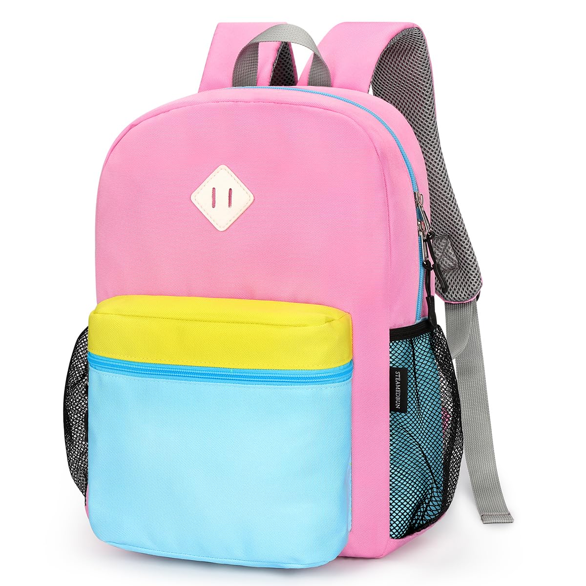 STEAMEDBUN Kindergarten Backpack for Boys, Age 3-6