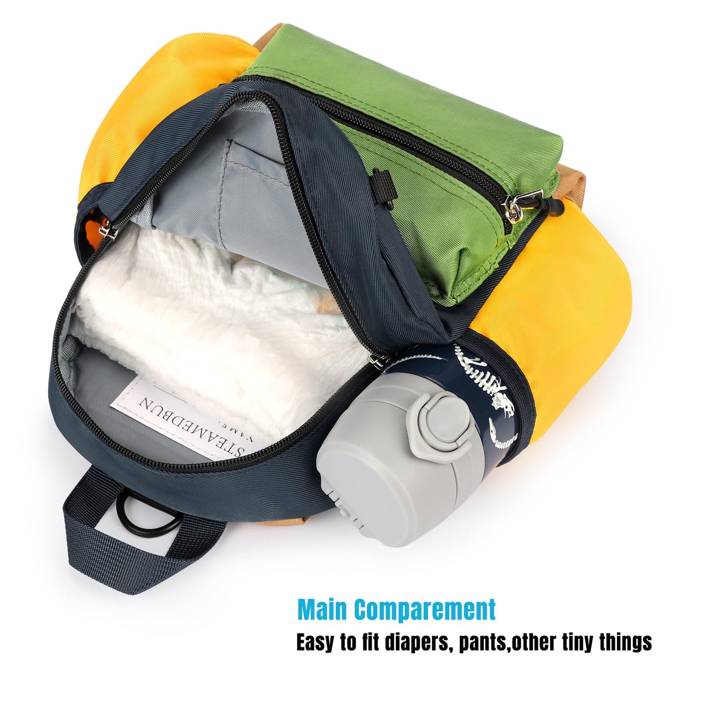 STEAMEDBUN Kids Backpack for Boys, Ages 4-8