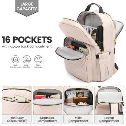 LOVEVOOK 17.3" Laptop Backpack for Women