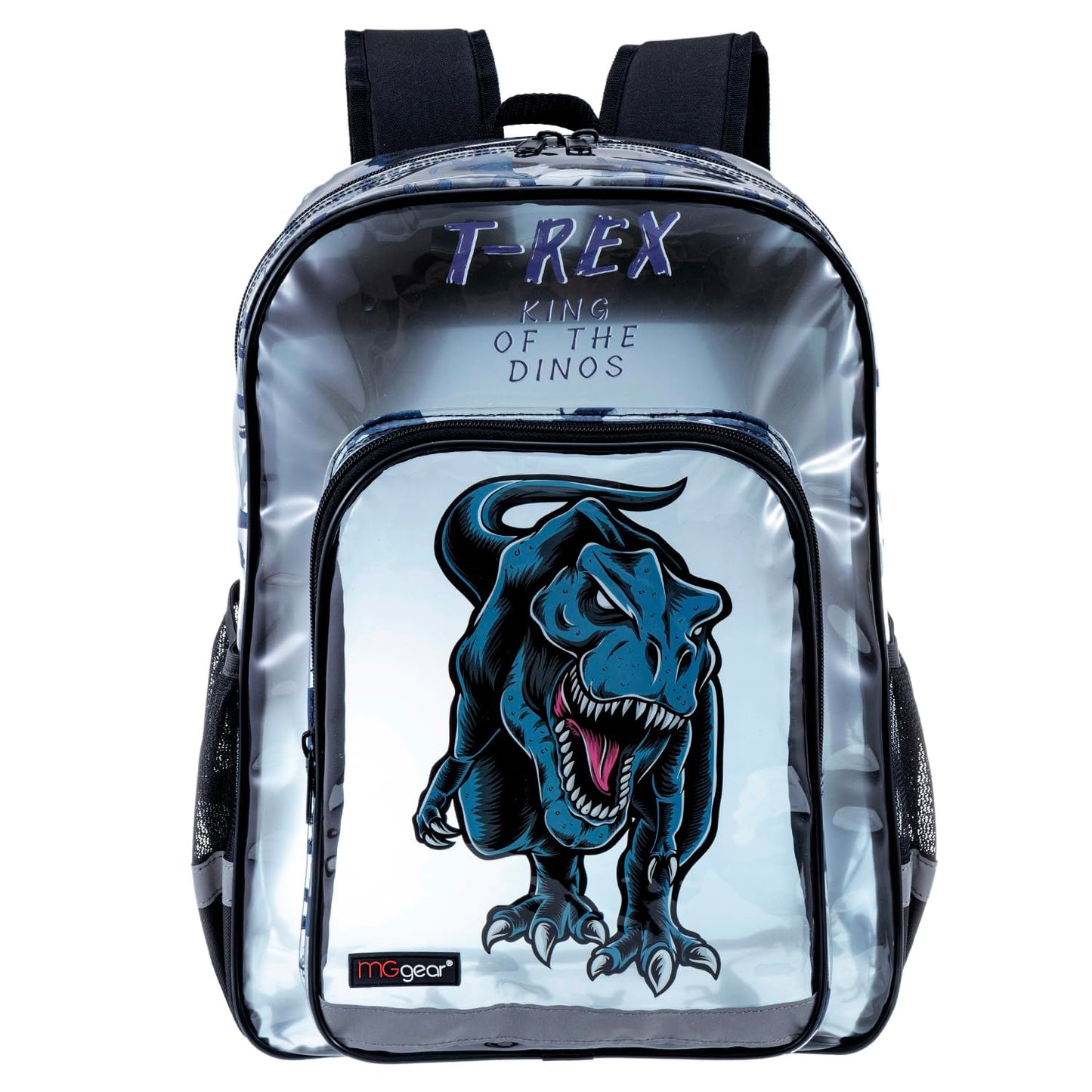 20-Pack 16" Clear Dinosaur Kids Backpacks