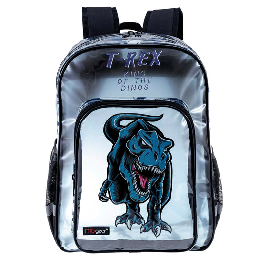 20-Pack 16" Clear Dinosaur Kids Backpacks
