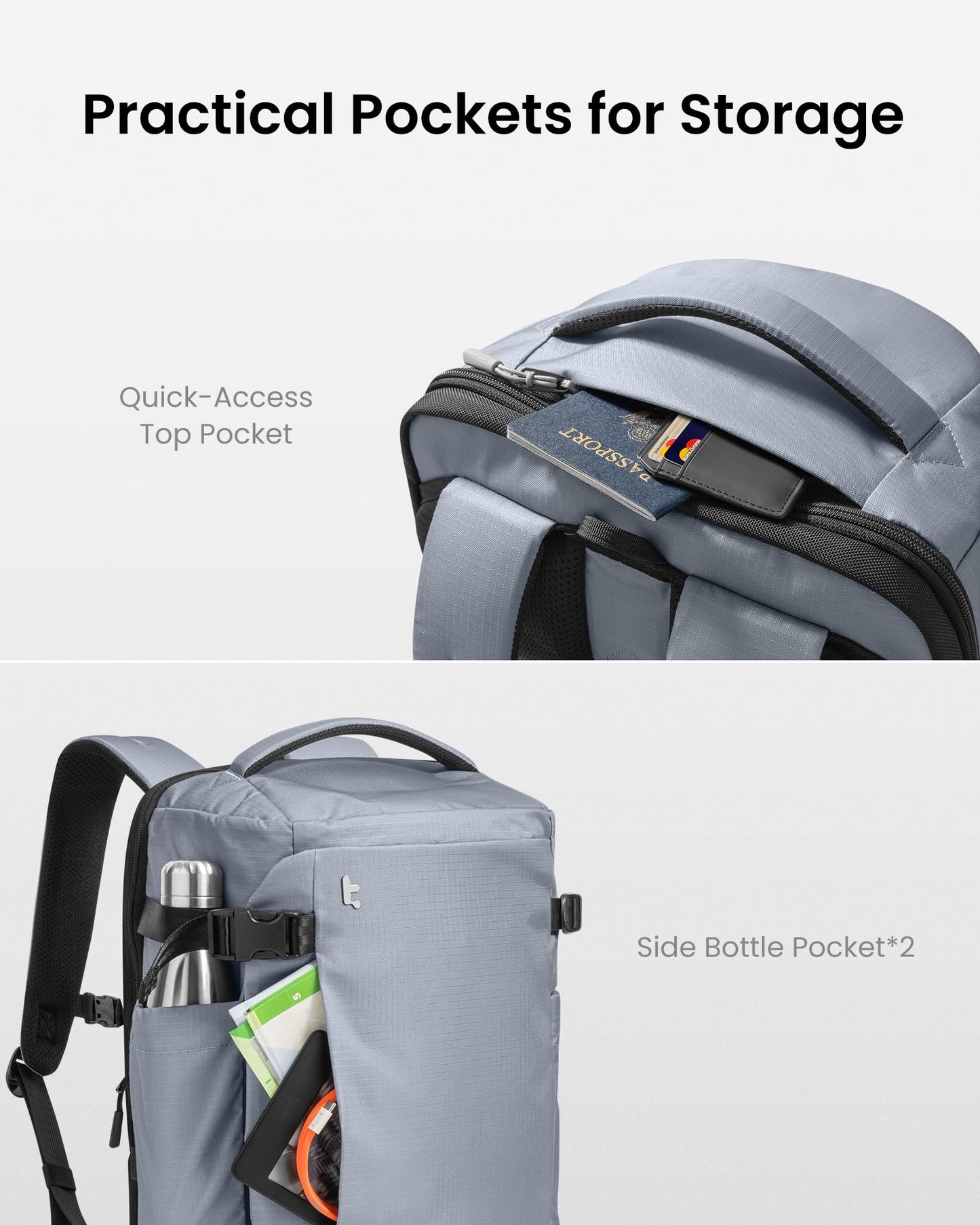tomtoc 40L Laptop Backpack
