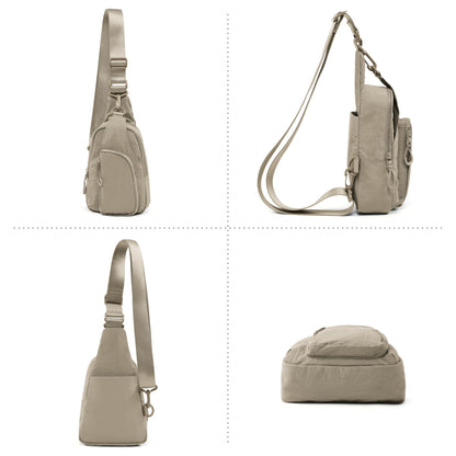ODODOS Daily Sling Crossbody Bag, Lightweight
